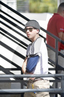 PEOPLE - Tennis: Familie Beckham mit verletztem Brooklyn am Miami Open