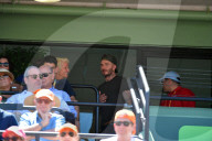 PEOPLE - Tennis: Familie Beckham mit verletztem Brooklyn am Miami Open