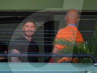 PEOPLE - Tennis: Familie Beckham mit verletztem Brooklyn am Miami Open