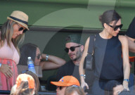 PEOPLE - Tennis: Familie Beckham mit verletztem Brooklyn am Miami Open