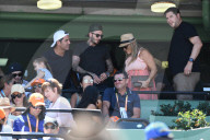 PEOPLE - Tennis: Familie Beckham mit verletztem Brooklyn am Miami Open