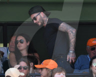 PEOPLE - Tennis: Familie Beckham mit verletztem Brooklyn am Miami Open