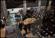 PEOPLE - Cambridge: Beerdigung von Stephen Hawking 