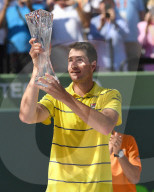 PEOPLE - Tennis: John Isner gewinnt das Miami Open