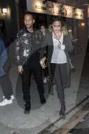 EXKLUSIV - John Legend und Chrissy Teigen verliebt beim Dinner