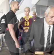 EXKLUSIV - Amber Rose landet in Los Angeles