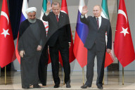 NEWS - Ankara: Erdogan, Putin und Rouhani demonstrieren Einigkeit im Syrienkonflikt