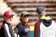 PEOPLE - Boris Becker vor dem Viertelfinale gegen Spanien in Valencia
