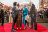 PEOPLE - Sally Humphreys mit Ronnie Wood an den Olivier Awards in London