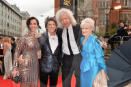 PEOPLE - Sally Humphreys mit Ronnie Wood an den Olivier Awards in London