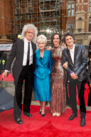 PEOPLE - Sally Humphreys mit Ronnie Wood an den Olivier Awards in London