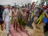 PEOPLE - Feierlicher Empfang für Prinz Charles auf der Pazifikinsel Vanuatu