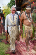 PEOPLE - Feierlicher Empfang für Prinz Charles auf der Pazifikinsel Vanuatu