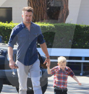 PEOPLE - Dem Papa aus dem Gesicht geschnitten: Josh Duhamel's Sohn Axl