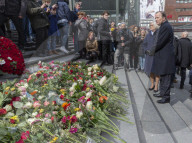 NEWS - Stockholm: 1. Jahrestag - Gedenken an die Anschlagsopfer in der Fussgängerzone 