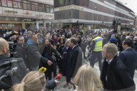 NEWS - Stockholm: 1. Jahrestag - Gedenken an die Anschlagsopfer in der Fussgängerzone 