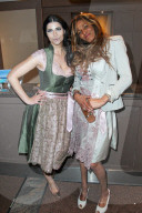 PEOPLE - 'Naddel' Nadja Abd el Farrag ausgeflippt an der 'Trachtentrends 2018' Modeschau