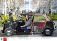 Sir James Dyson Photoshoot at his Malmesbury offices, Wiltshire, Britain - 11 Mar 2010