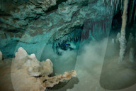 FEATURE - Unterwasser Höhlenforschung in Yucatan, Mexiko