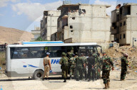 NEWS - Syrien: Flüchtlinge aus Douma in Aleppo