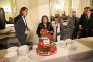 PEOPLE - Neapel: Claudia Cardinale feiert ihren 80.Geburtstag