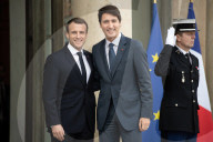 NEWS - Paris: Emmanuel Macron empfängt Justin Trudeau