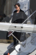 PEOPLE - Die Kardashians landen in Van Nuys nach ihrem Besuch von Khloe und Baby True Thompson in Cleveland