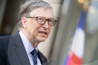 NEWS - Paris: Bill Gates zu Besuch bei Emmanuel Macron im Elysée Palast
