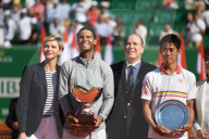 PEOPLE - Charlene und Albert  am Tennis-Final von Monaco