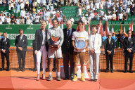 PEOPLE - Charlene und Albert  am Tennis-Final von Monaco