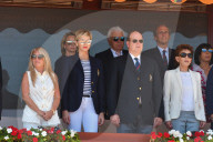 PEOPLE - Charlene und Albert  am Tennis-Final von Monaco