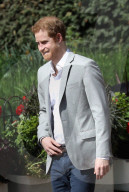 PEOPLE - Prinz Harry als Zuschauer am London Marathon