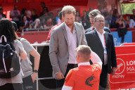 PEOPLE - Prinz Harry als Zuschauer am London Marathon