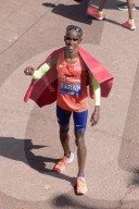 PEOPLE - Sir Mo Farah am London Marathon