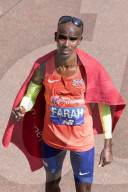 PEOPLE - Sir Mo Farah am London Marathon