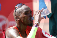 PEOPLE - Sir Mo Farah am London Marathon