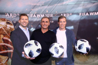PEOPLE - Fototermin ARD und ZDF zur Fussball-WM