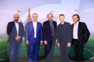 PEOPLE - Fototermin ARD und ZDF zur Fussball-WM