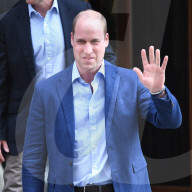PEOPLE - Royal Baby: Prinz William verlässt das St.Mary's Hospital