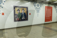 NEWS - David-Bowie-Schau in der New Yorker Subway