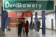 NEWS - David-Bowie-Schau in der New Yorker Subway