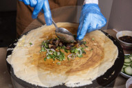 REPORTAGE - Food in London: Lady Jianbing Trading Stall