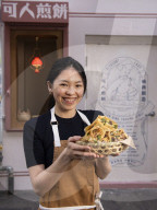 REPORTAGE - Food in London: Lady Jianbing Trading Stall