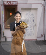 REPORTAGE - Food in London: Lady Jianbing Trading Stall
