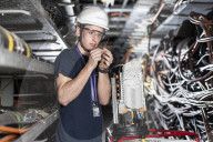 PORTRAIT - James Bromley im Untergrund Bunker von London