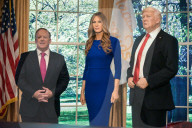 PEOPLE - Fast wie echt: Melania Trump als Wachsfigur bei Tussauds in New York