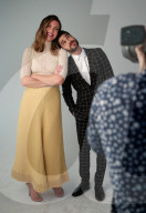 PEOPLE - Promis besuchen das Shutterstock Studio in Los Angeles