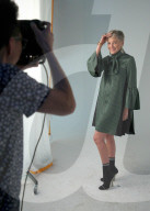 PEOPLE - Promis besuchen das Shutterstock Studio in Los Angeles