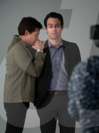 PEOPLE - Promis besuchen das Shutterstock Studio in Los Angeles