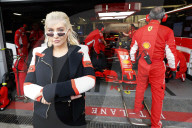 PEOPLE - Christina Aguilera beim GP von Azerbaijan